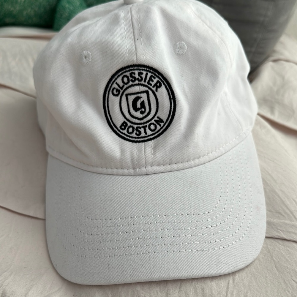 Glossier Boston White Cap